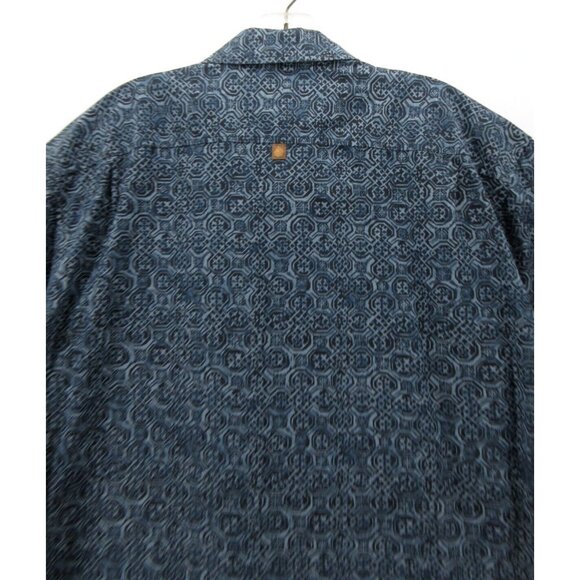 Territory Ahead Shirt XL Button Up Camp Loop Collar Safari Pockets - Picture 7 of 10